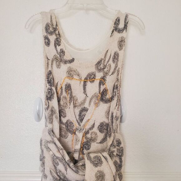 Anthropologie Sleeping On Snow Quills Sweater Dress Size S Small MSRP $168 - Picture 12 of 16